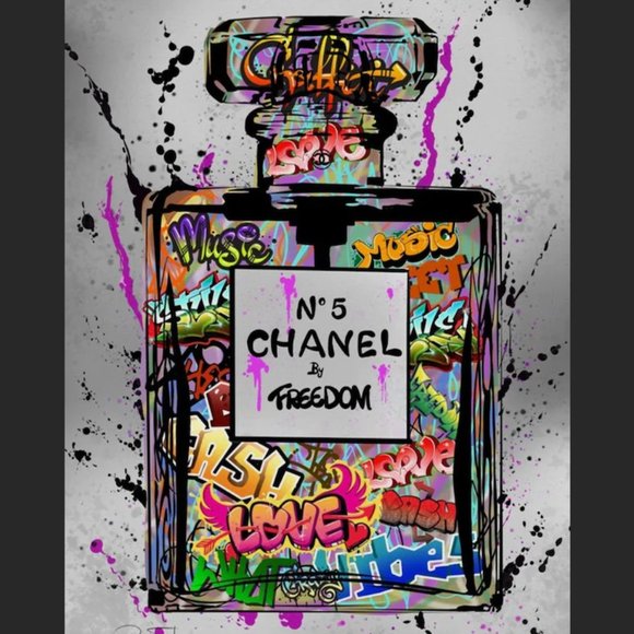 “Smells like Teen CoCo” Luxury Designer Pop Art - 11 x 14 (PAXX025)